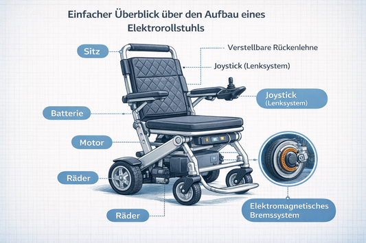 Elektrorollstuhl-Technologie für Senioren: Eine einfache Einführung