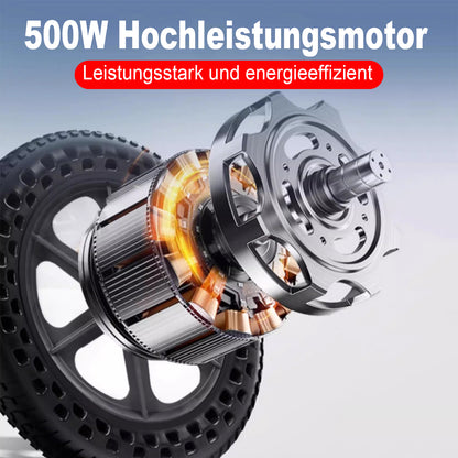 Invvqu D04 Elektrorollstuhl Schwarz – faltbar & ultraleicht