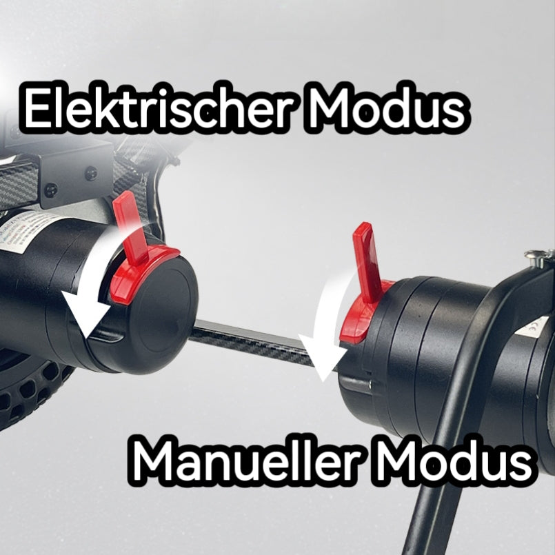 Invvqu D04 Elektrorollstuhl Schwarz – faltbar & ultraleicht