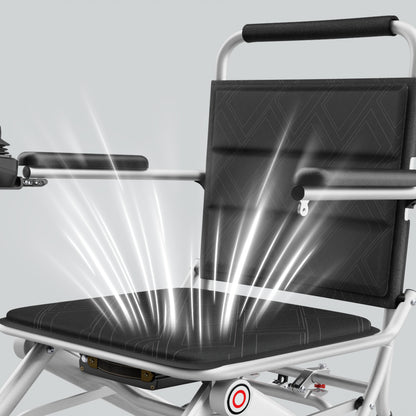 Invvqu VITA-1S Silber faltbarer Elektrorollstuhl– 500W Motor, 12Ah Akku, 20 km Reichweite