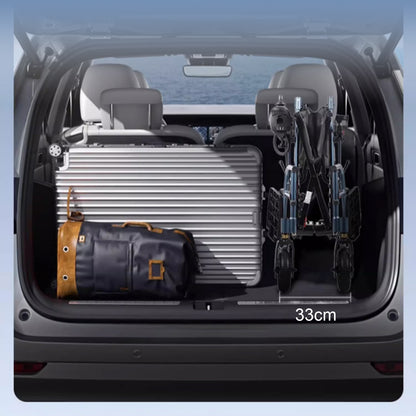 Invvqu E08 – Leichter faltbarer Elektrorollstuhl, 500 W, 10 Ah, kompakt für Alltag & Transport