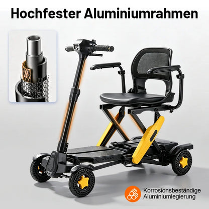 Invvqu E01 – Silla de ruedas eléctrica plegable robusta, 500 W, 20 Ah, 30 km