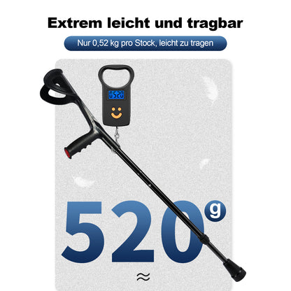 Invvqu C01 – Faltbare leichte Gehhilfe, höhenverstellbar, rutschfest, für Senioren