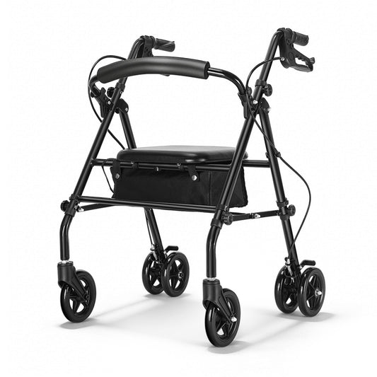 Invvqu W5 Faltbarer Rollator mit 360°-Drehrädern – Leicht, Kompakt und Vielseitig