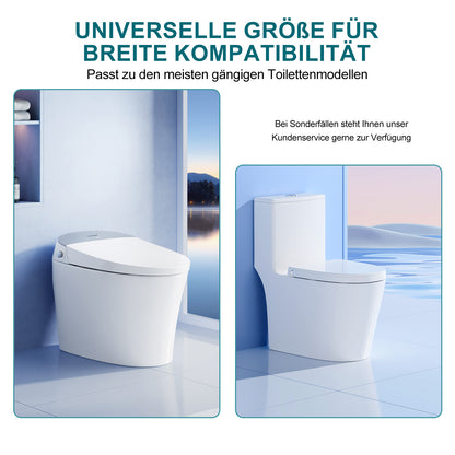 Invvqu T01-BS – Toilettenaufsatz mit sicherem Halt, 100 kg Tragkraft, für Senioren