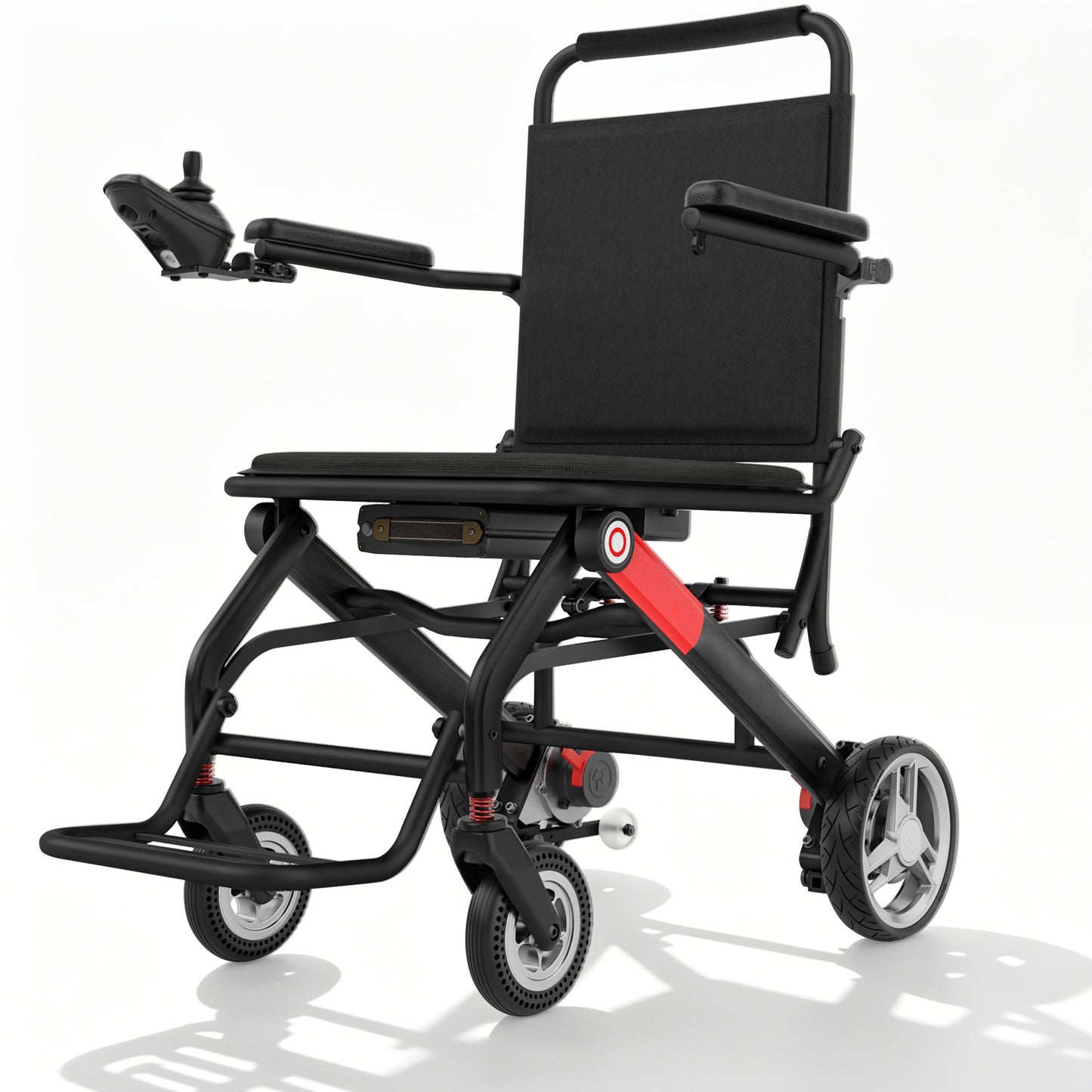 Invvqu V1H – Silla de ruedas eléctrica plegable ultraligera, solo 14,5 kg, compacta y móvil