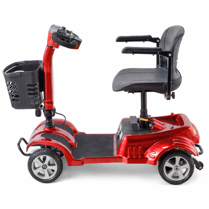 Invvqu Z02 Elektromobil in Rot – faltbar, 350W Motor, 20 km Reichweite, 150 kg