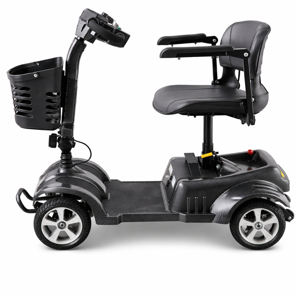 Invvqu Z02 Elektromobil in Schwarz – faltbar, 350W Motor, 20 km Reichweite, 150 kg