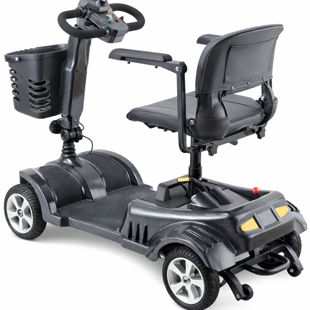 Invvqu Z02 Elektromobil in Schwarz – faltbar, 350W Motor, 20 km Reichweite, 150 kg