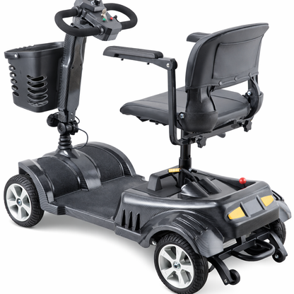 Invvqu Z02 Elektromobil in Schwarz – faltbar, 350W Motor, 20 km Reichweite, 150 kg